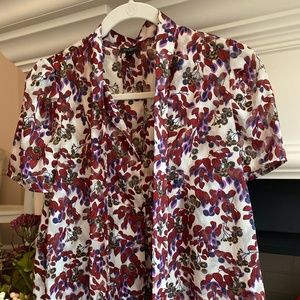 Ann Taylor Work See Through Blouse